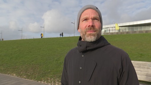 Der neue Tourismuschef André Lomsky in Bremerhaven. 