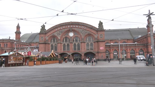 Platz vor dem Bremer Hauptbahnhof