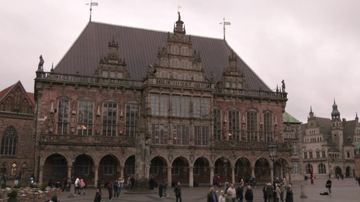 Das Bremer Rathaus.