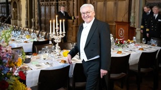 Bundespräsident Frank-Walter Steinmeier beim 480. Bremer Schaffermahlzeit