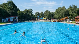 Freibad Horner Bad in Bremen.