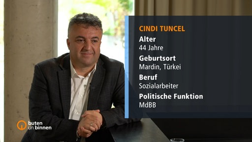 Cindi Tuncel während eines Interviews