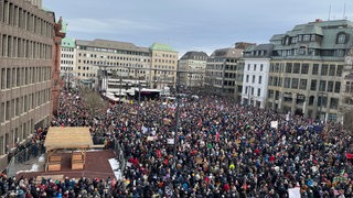 Demo gegen Rechts.