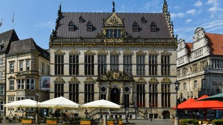 Der Sitz der Bremer Handelskammer am Marktplatz.