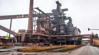 Das Bremer Stahlwerk von Arcelor Mittal.