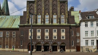 Außenansicht vom Konzerthaus "Die Glocke" in Bremen