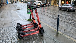 E-Roller von Voi in Bremen.