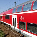 Ein doppelstöckiger Regionalexpress