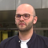 Lukas Fuhrmann, Sprecher des Bremer Gesundheitsressorts, gibt buten un binnen ein Interview.