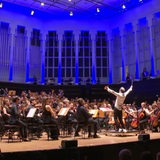 In der Glocke sieht man das Konzert zum 75. jährigen Jubiläum der Musikschule Bremen.