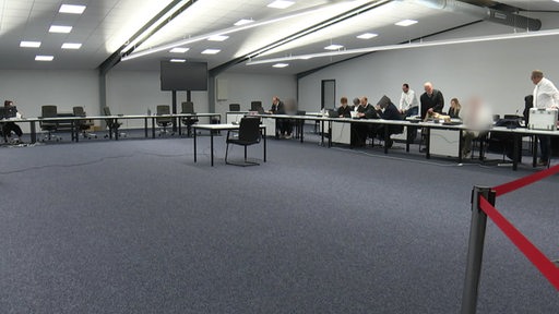 Der neue Saal des Landgerichts Bremen in Kattenturm. 