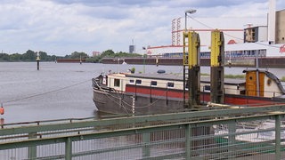 Der Hohentorshafen in Woltmershausen.