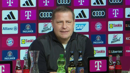 Die Vorstellung vom neuen FC Bayern Manager Max Eberl. 