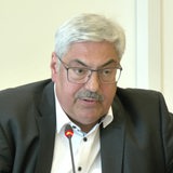 Es ist der Oberbürgermeister Melf Grantz (SPD) von Bremerhaven zu sehen.