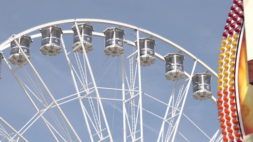 Ein Foto von dem Riesenrad auf der Bremer Osterwiese