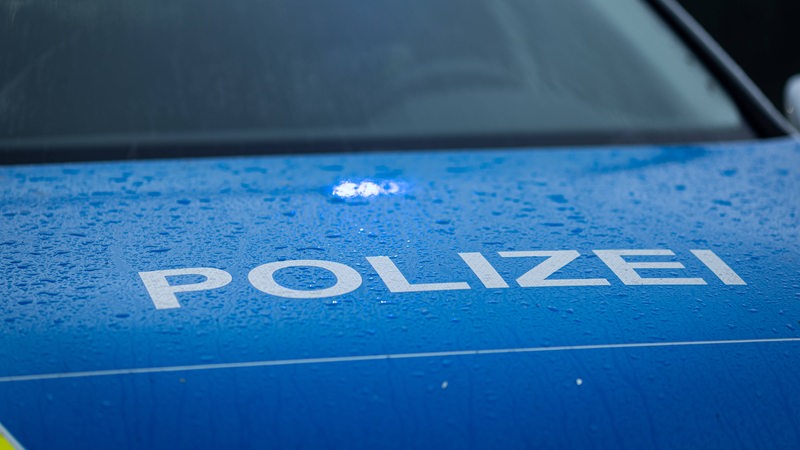 Ein Polizeiauto.