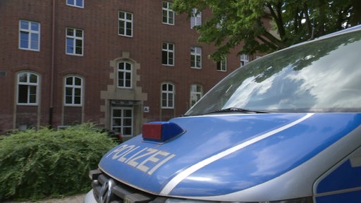 Ein Polizeibus