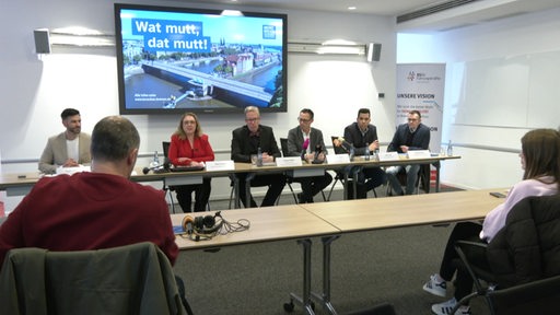 Pressekonferenz mit der Mobilitätssenatorin Ünsal