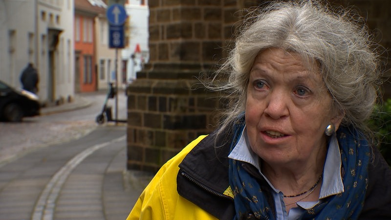 Gabriele Steinbach versorgt Obdachlose in Bremen