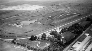 Die Galopprennbahn in der Vahr 1931