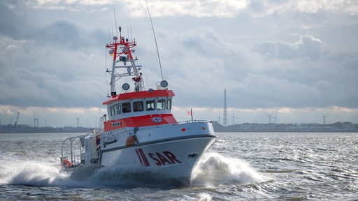 Der Seenotrettungskreuzer Anneliese Kramer der Deutschen Gesellschaft zur Rettung Schiffbrüchiger (DGzRS).