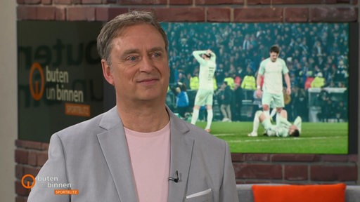 Stephan Schiffner als Talk-Gast im Sportblitzstudio.