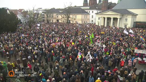 Demo gegen Rechts in Oldenburg