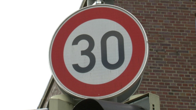 Tempo 30 Schild