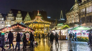 Der Weihnachtsmarkt in der Bremer Innenstadt 2024